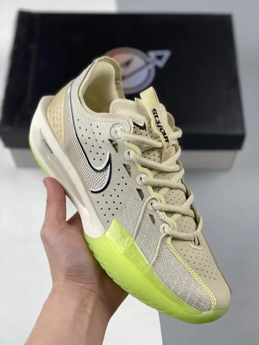 Nike GT Cut 3 Light Bone/Vapor Green