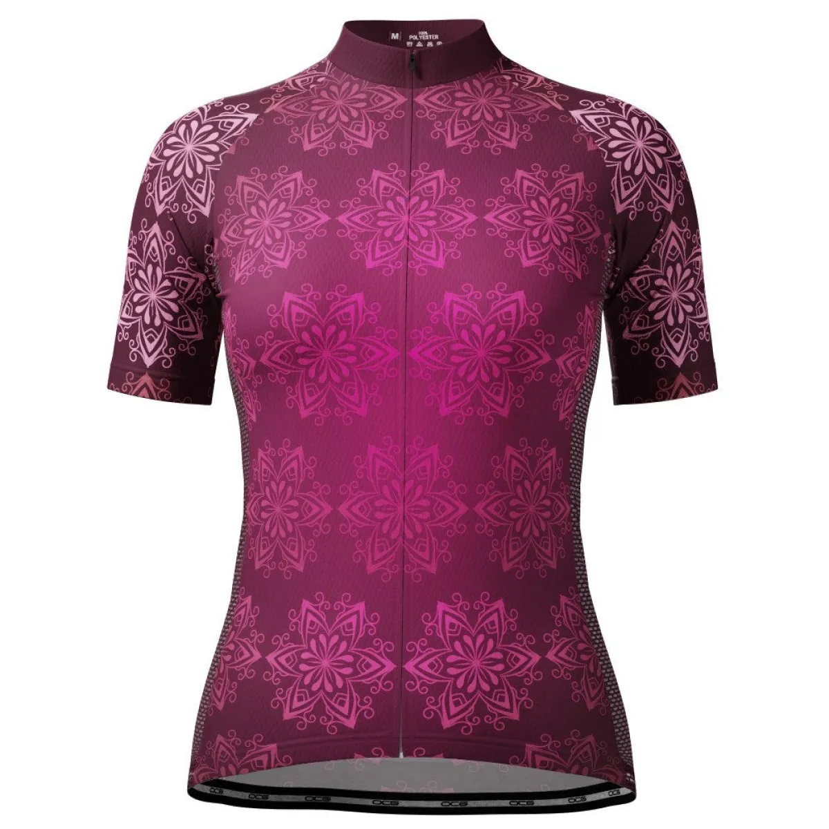 Women's Mandala Short Sleeve Cycling Jersey Brand New