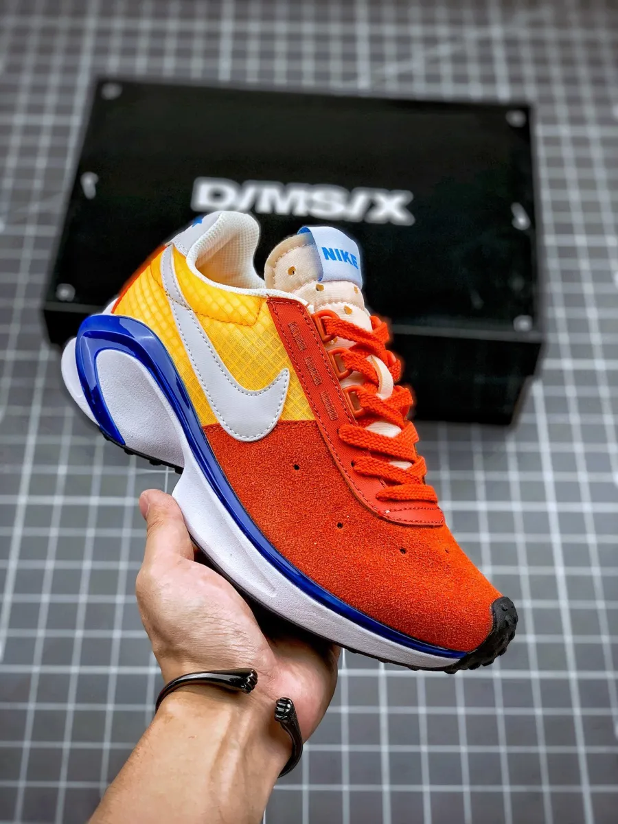 Nike D/MS/X Waffle Orange Yellow Blue For Sale