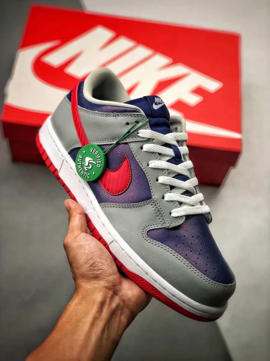 Nike Dunk Low 'Samba' Hyper Blue/Samba-Silver Nike Dunks Low Samba