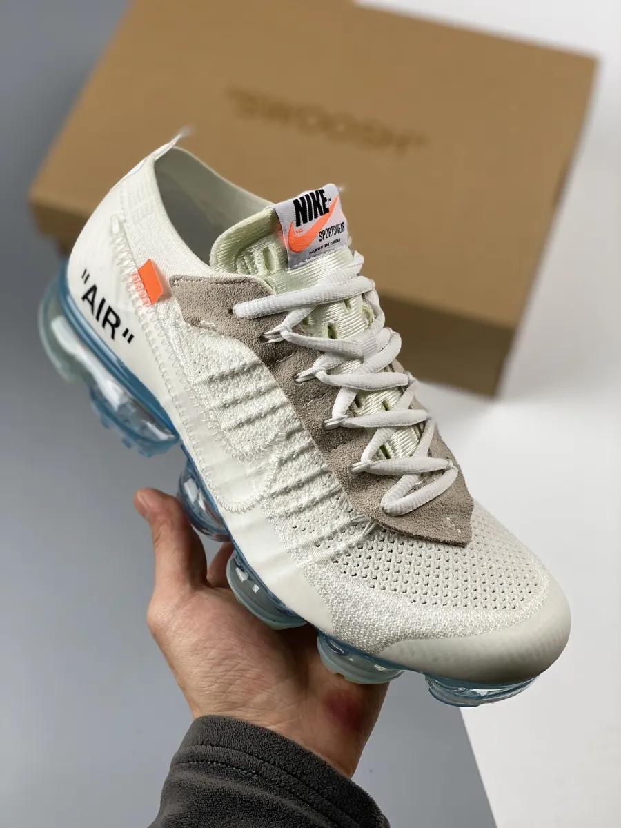 Nike Off-white X Air Vapormax 'Part 2' BLACK-TOTAL ORANGE - nike air vapormax offwhite
