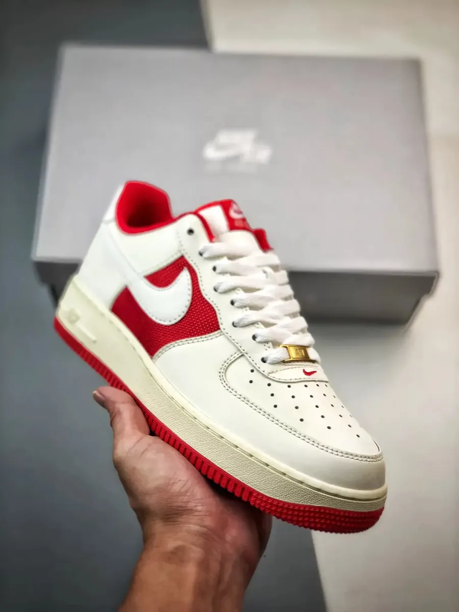 Nike Air Force 1 Low Athletic Department White/Red FN7439-133