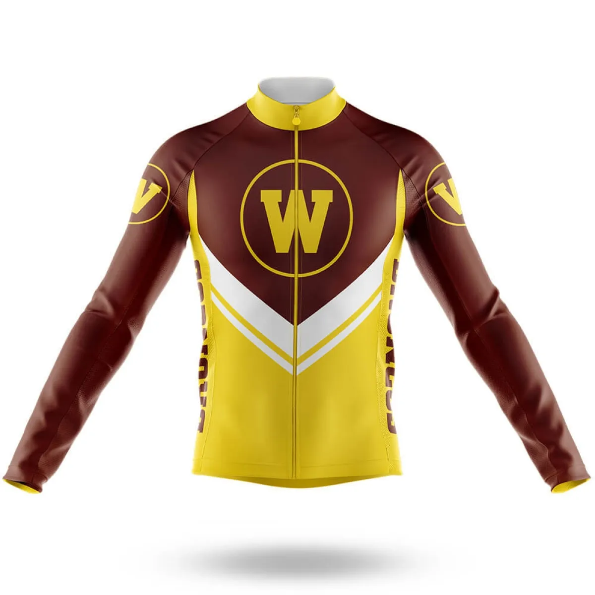 Western Michigan University V3 Long Sleeve Cycling Jersey Only