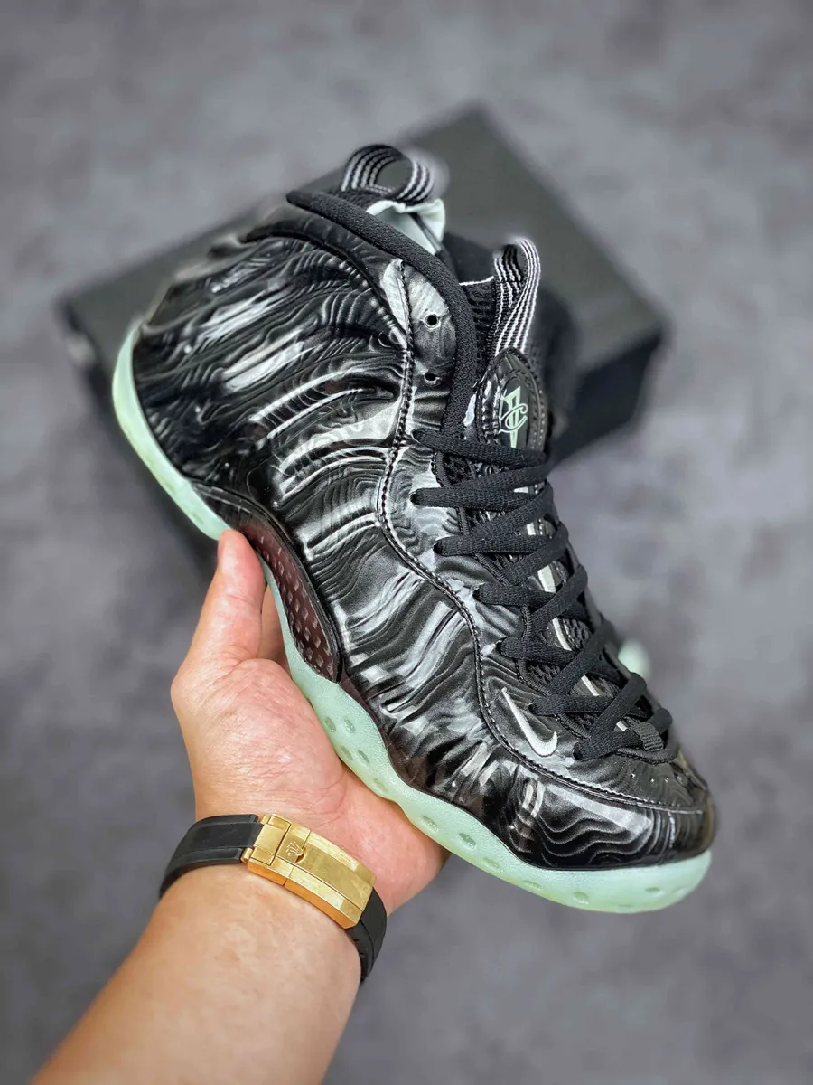 Nike Air Foamposite One 'All-Star 2021' Black-Barely Green - foamposite allstar