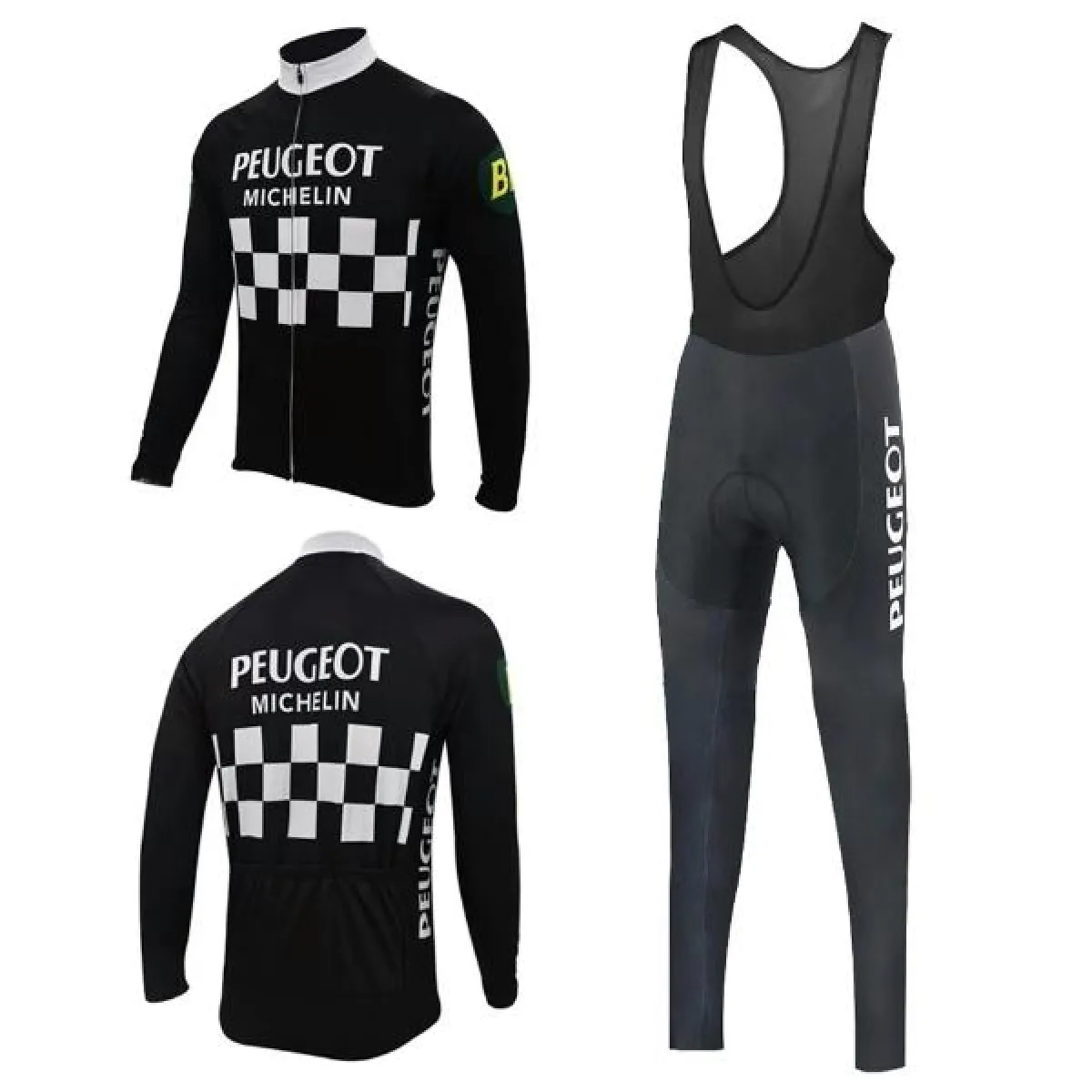 Peugeot Retro Cycling Set Long Sleeve New Releases