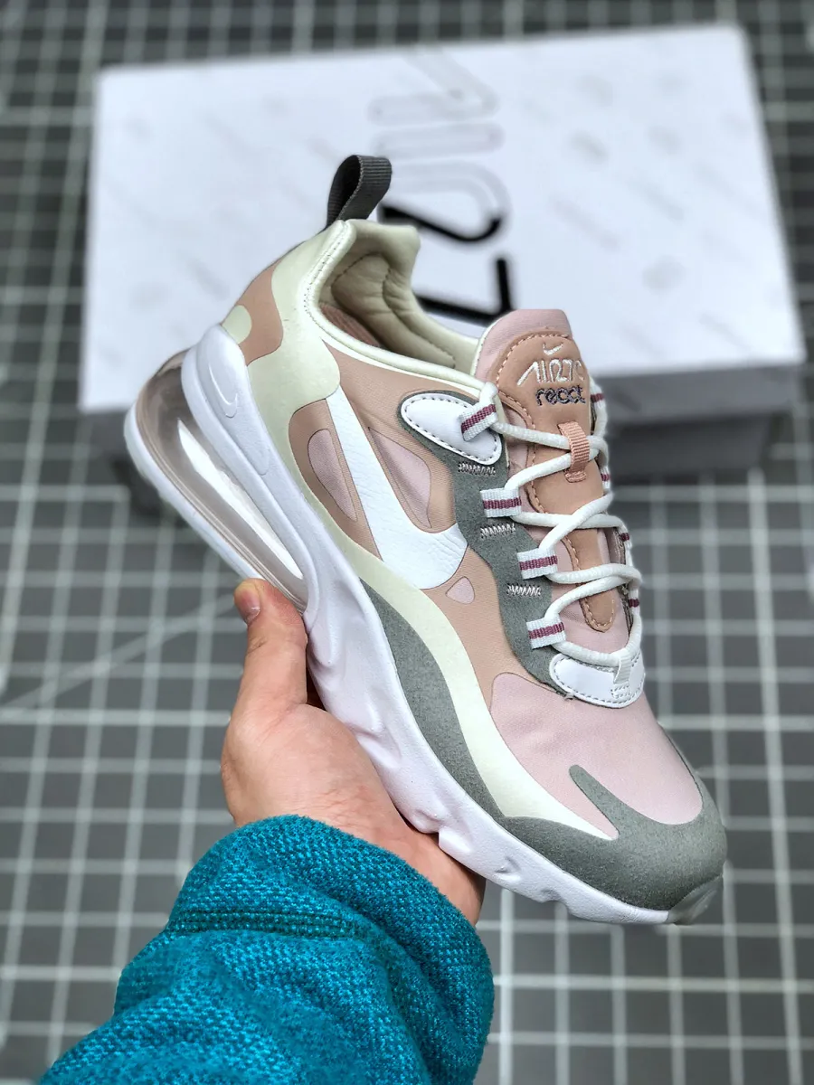 Nike Air Max 270 React Plum Chalk CI3899-500 / nike air max 270 plum chalk