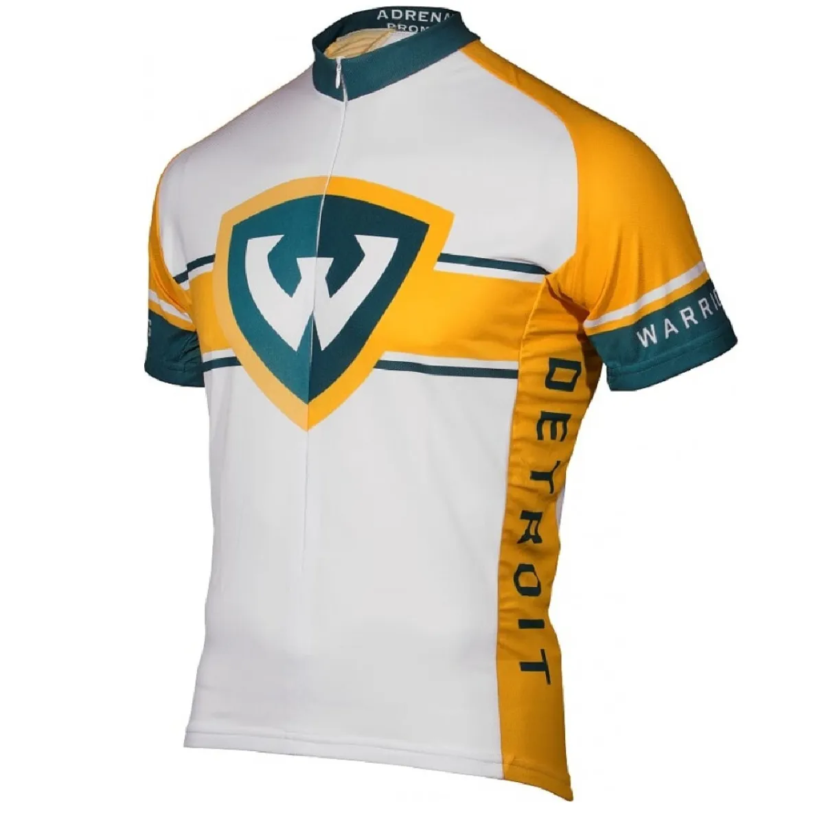 Adrenaline Promo Wayne State University Warriors 3/4 zip Men's Cycling Jersey, Wayne State Bike Ride