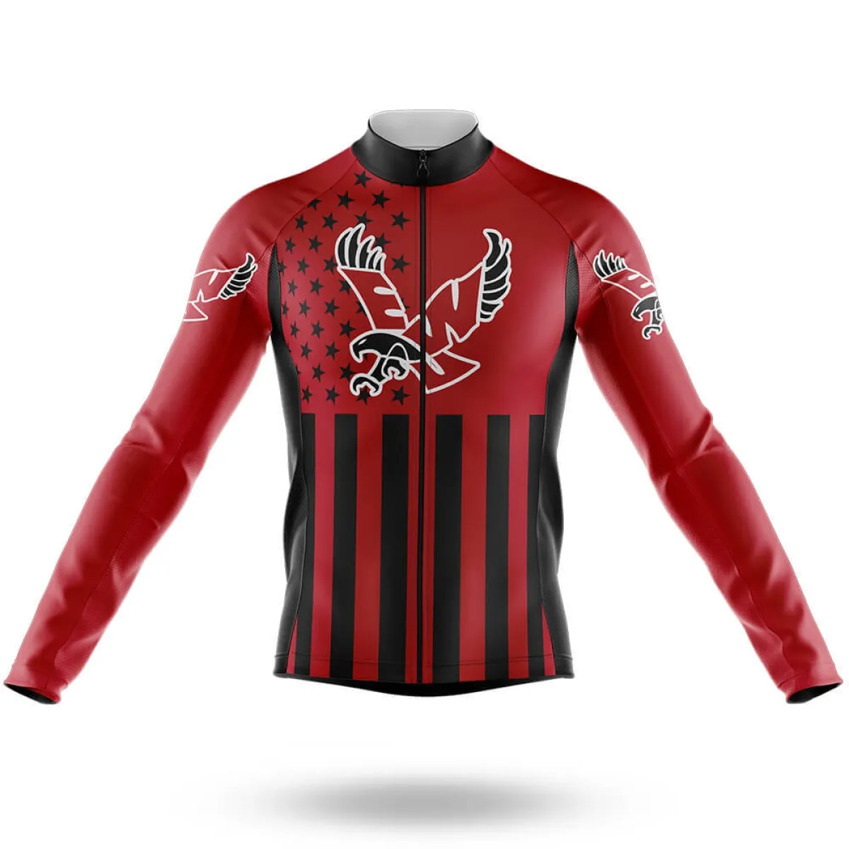 Eastern Washington University USA Long Sleeve Cycling Jersey Only