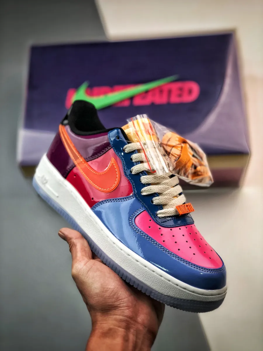 UNDEFEATED x Nike Air Force 1 Low Multi-Patent DV5255-400 / undefeated airforce 1