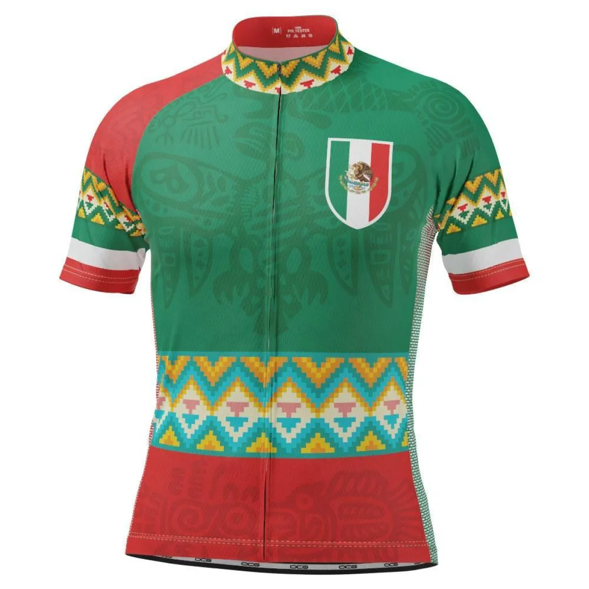 Men's Mexico Paseo 1 Short Sleeve Cycling Jersey Restock