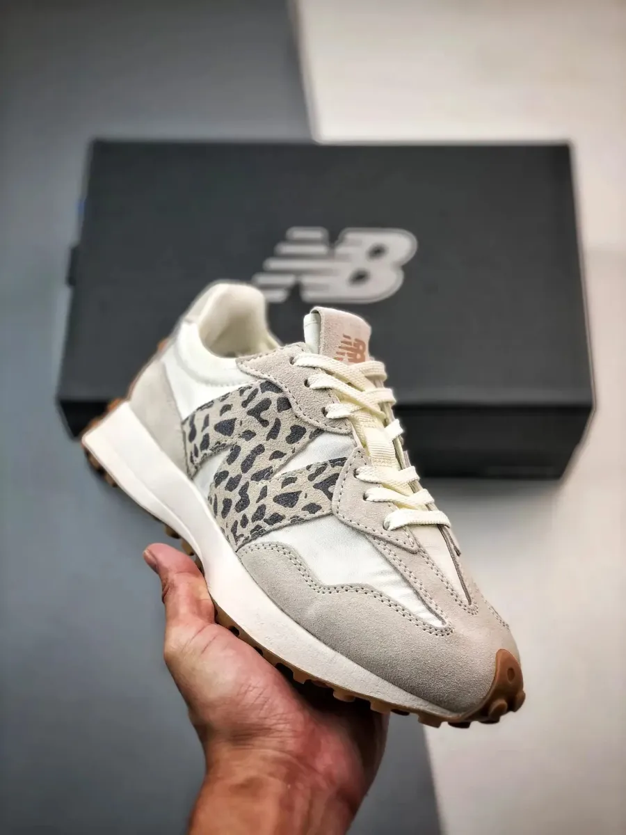 New Balance 327 Leopard Sea Salt WS327PJ #animal print new balance 327