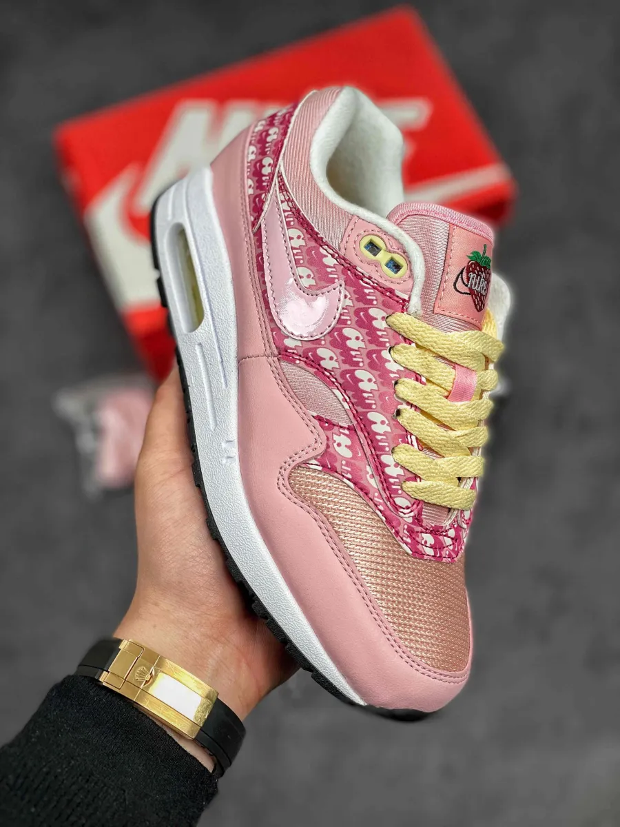 Nike Air Max 1 Premium 'Strawberry Lemonade' Atmosphere/Atmosphere/True White / strawberry lemonade nike
