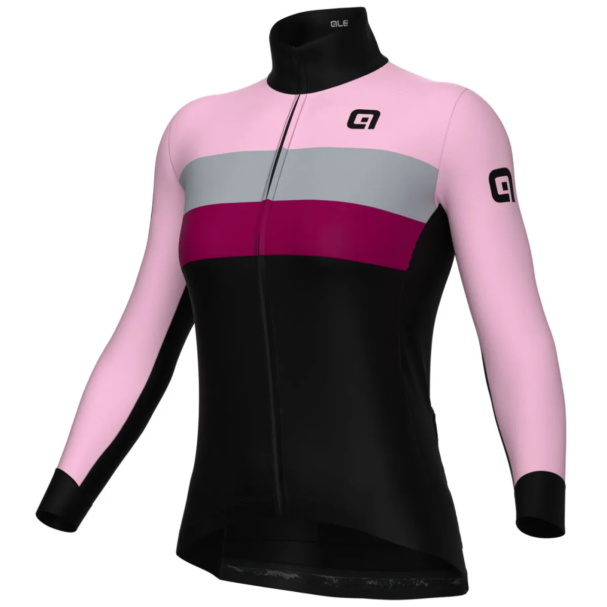 Ale Off Road Gravel Chaos long sleeve woman jersey - Pink / Maillot Velo Gravel