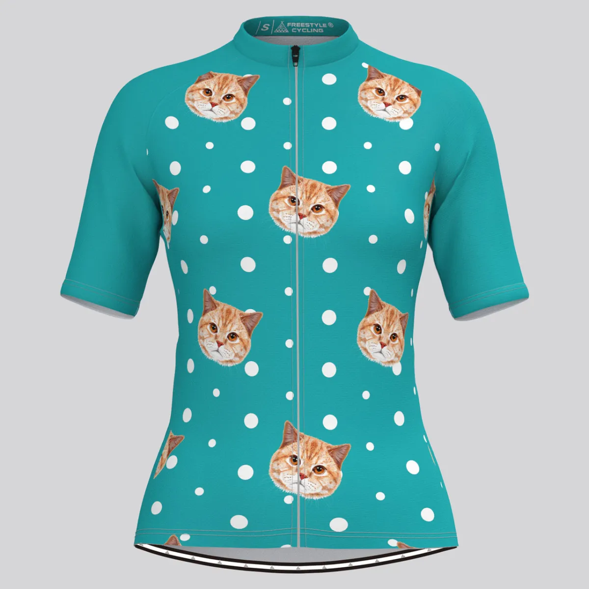 Custom Cat Face V3 Women's Jersey Online
