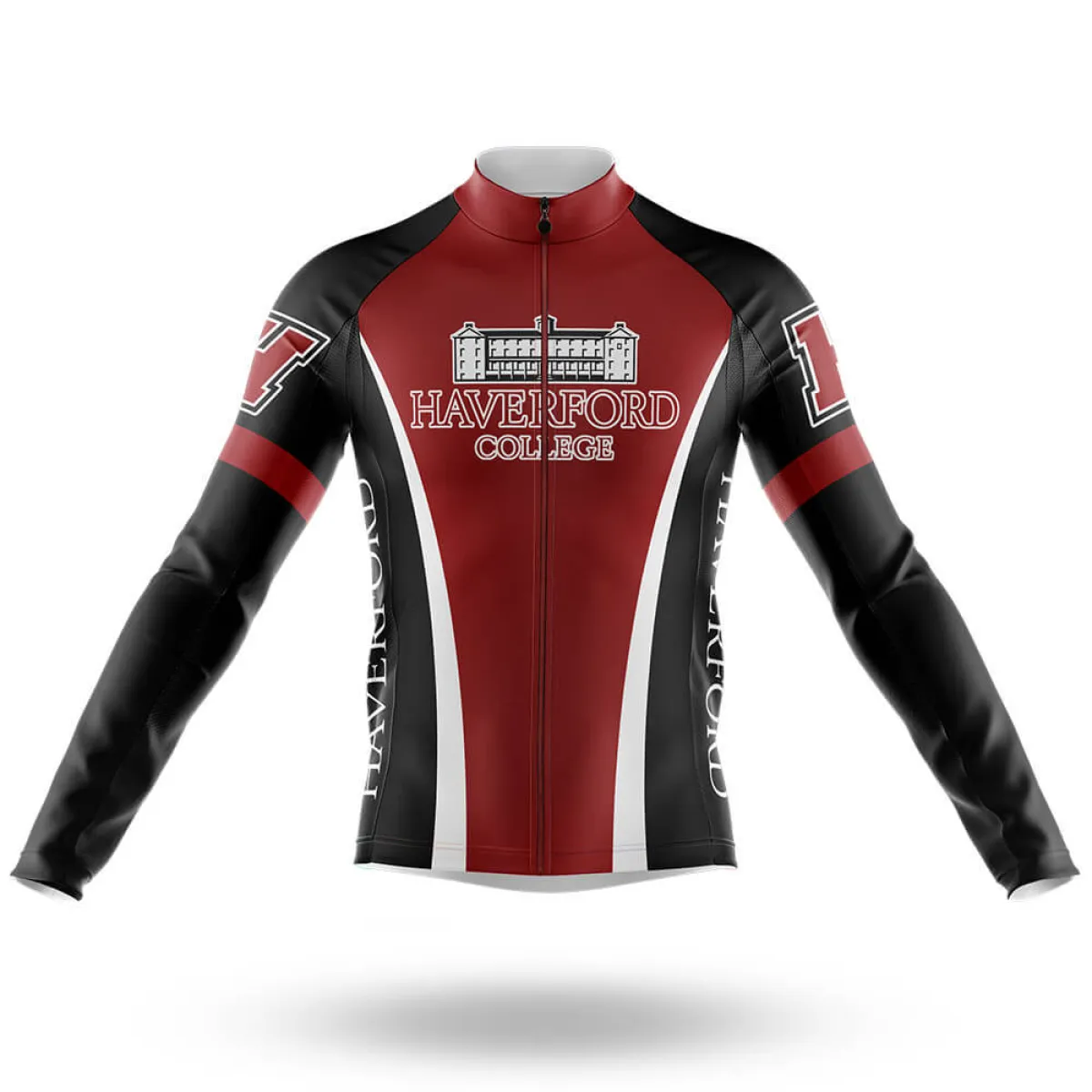 Haverford College Long Sleeve Cycling Jersey Only