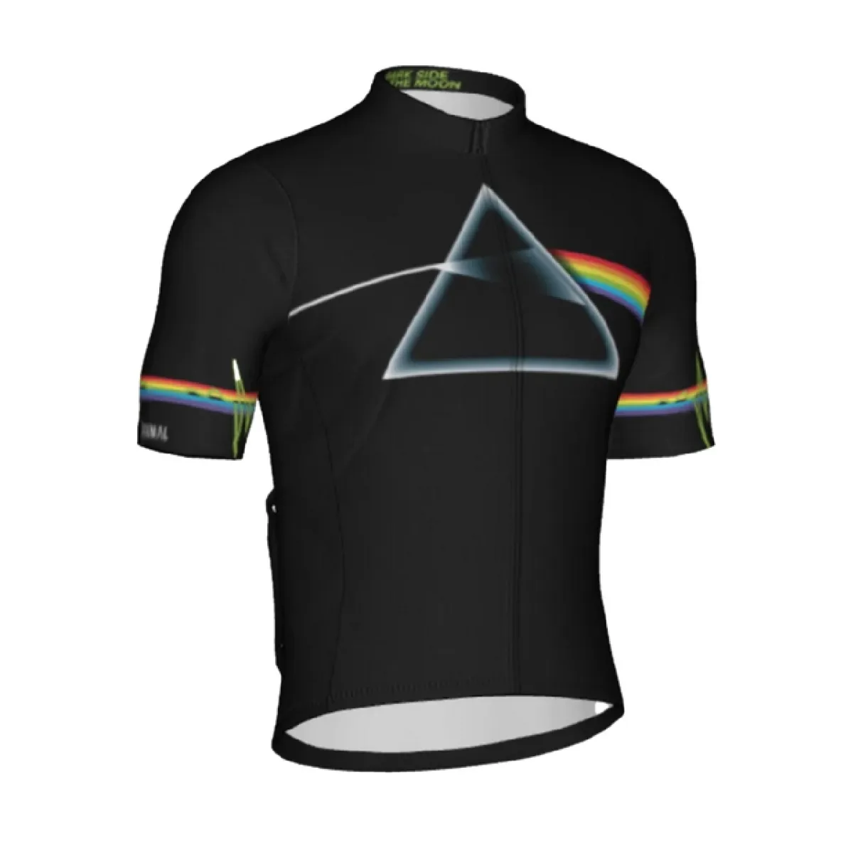 Primal Wear Pink Floyd Dark Side of the Moon Men's Helix Cycling Jersey / Pink Floyd Cycling Jersey