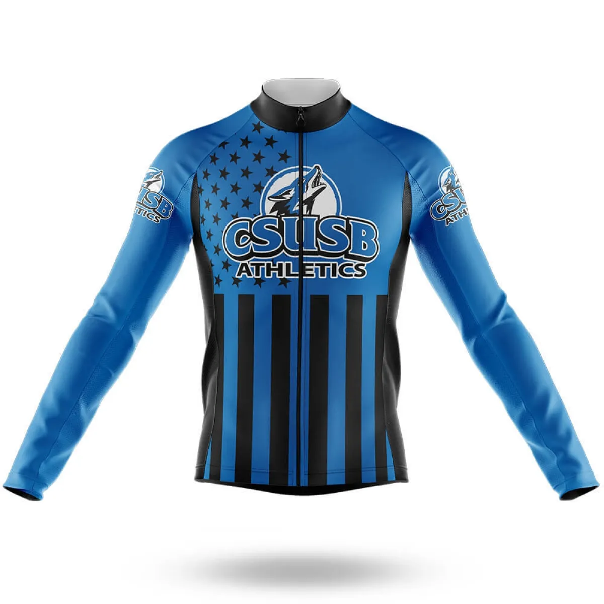 California State University San Bernardino USA Long Sleeve Cycling Jersey Only