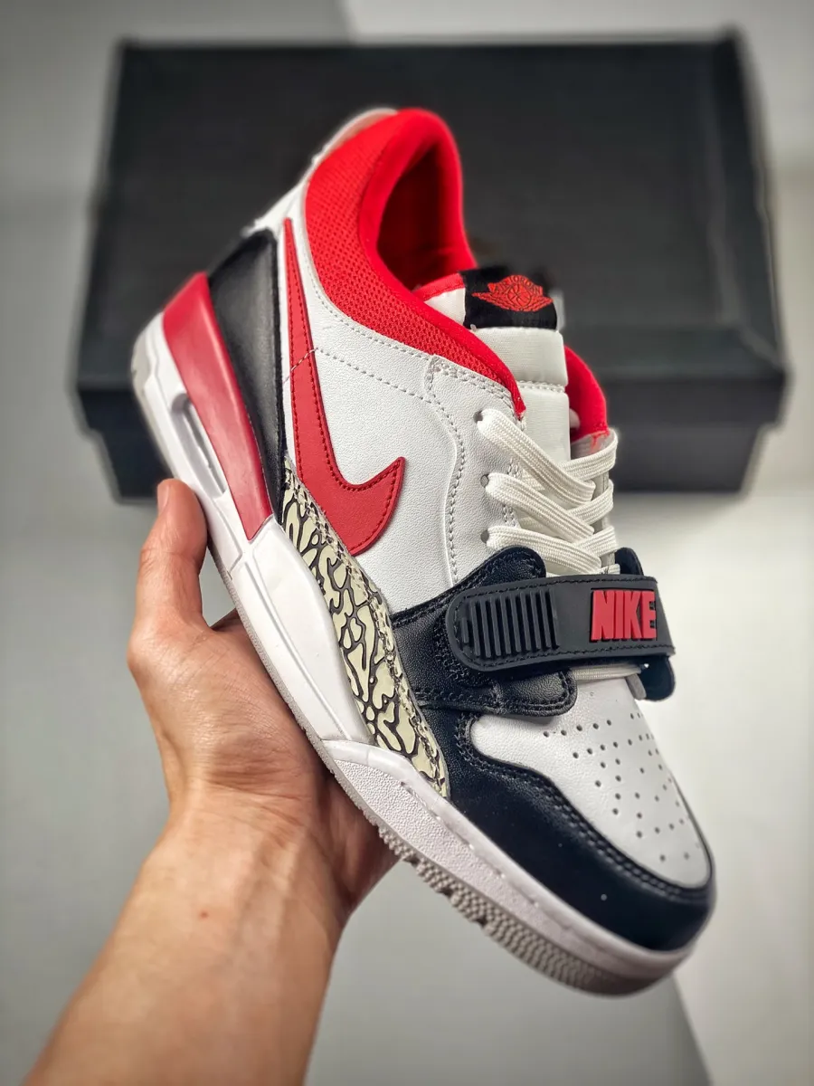 New Jordan Legacy 312 Low Black Toe 312 Jordan Low