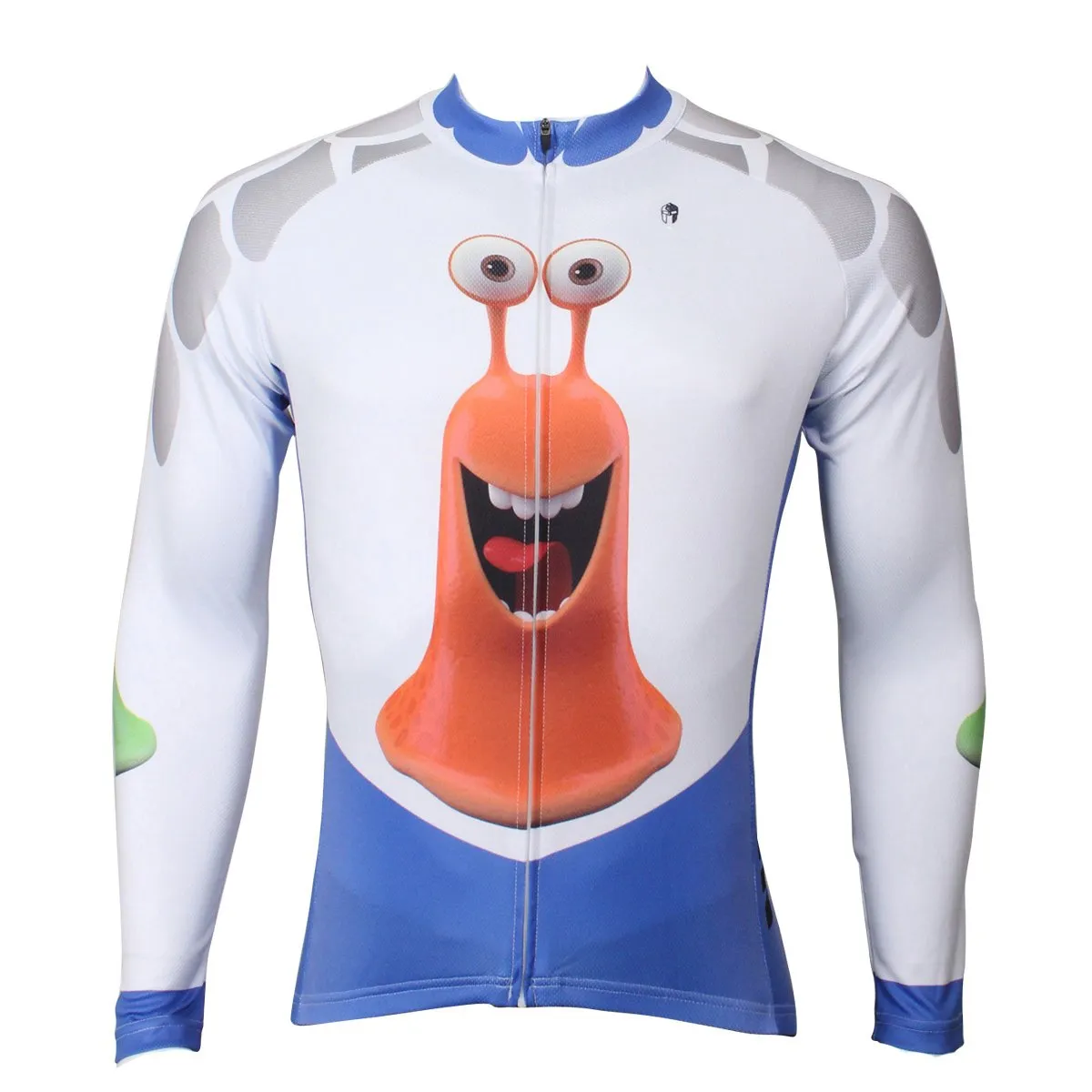ILPALADINO Animal Snail Men's Professional MTB Cycling Jersey Breathable and Quick Dry Comfortable Bike Shirt for Spring Autumn NO.397