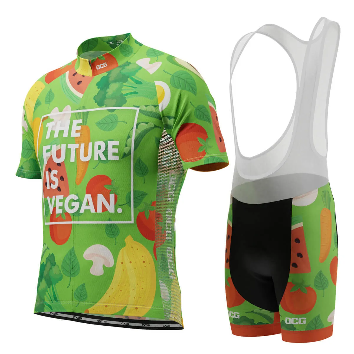 Men's The Future is Vegan Short Sleeve Cycling Kit
