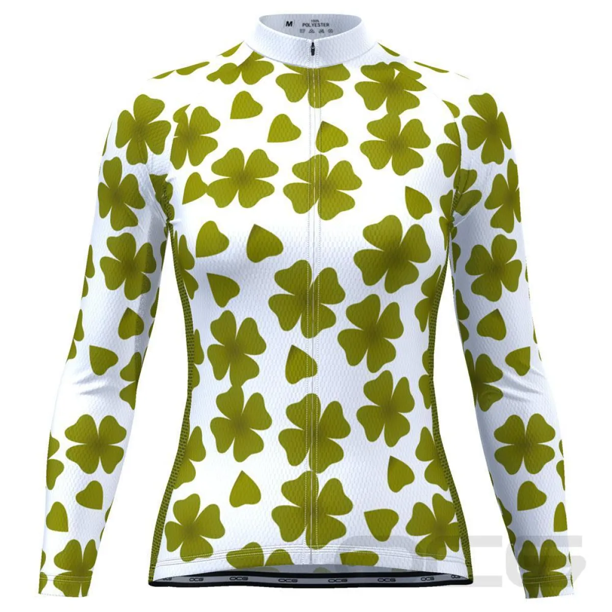 Women's Four Leaf Clover Long Sleeve Cycling Jersey Online