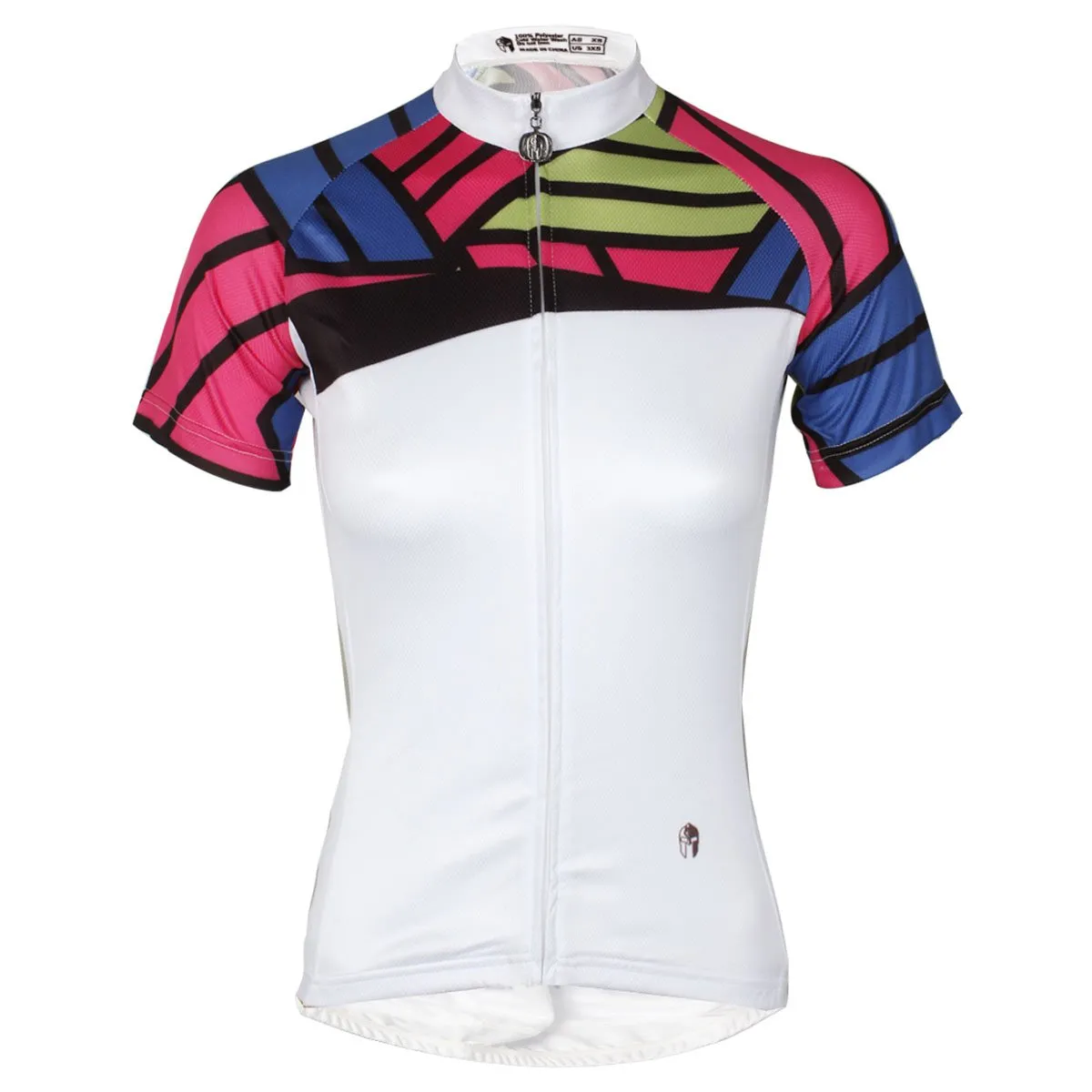Ilpaladino Colorful Shoulder Women's Short-sleeve Cycling Jerseys Summer Pro Cycle Clothing Racing Apparel Outdoor Sports Leisure Biking shirt NO. 778