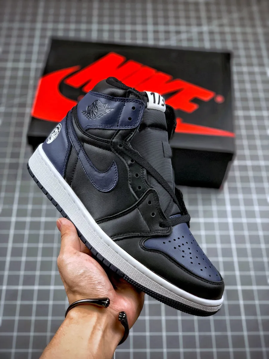 Spike Lee x Air Jordan 1 Retro High OG Midnight Navy/Black-White #spike lee jordan 1