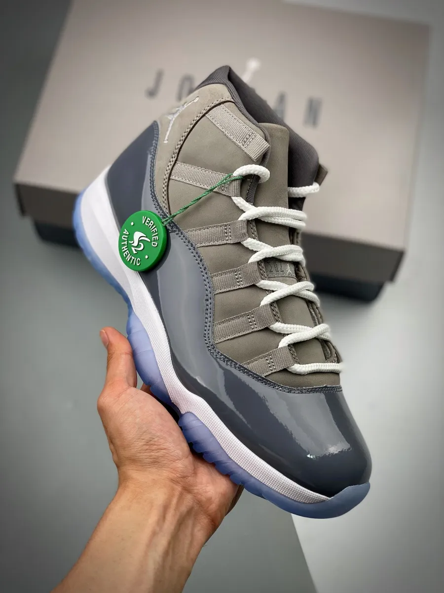 Air Jordan 11 'Cool Grey 2021' Medium Grey/White-Cool Grey / jordan 11 cool