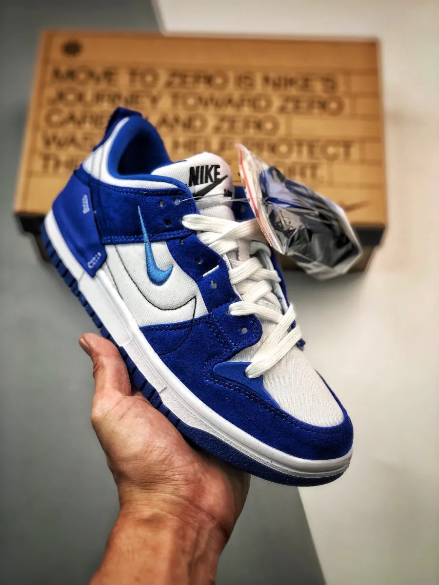 Nike Dunk Low Disrupt 2 Blue White DH4402-102 / dunk low hyper royal