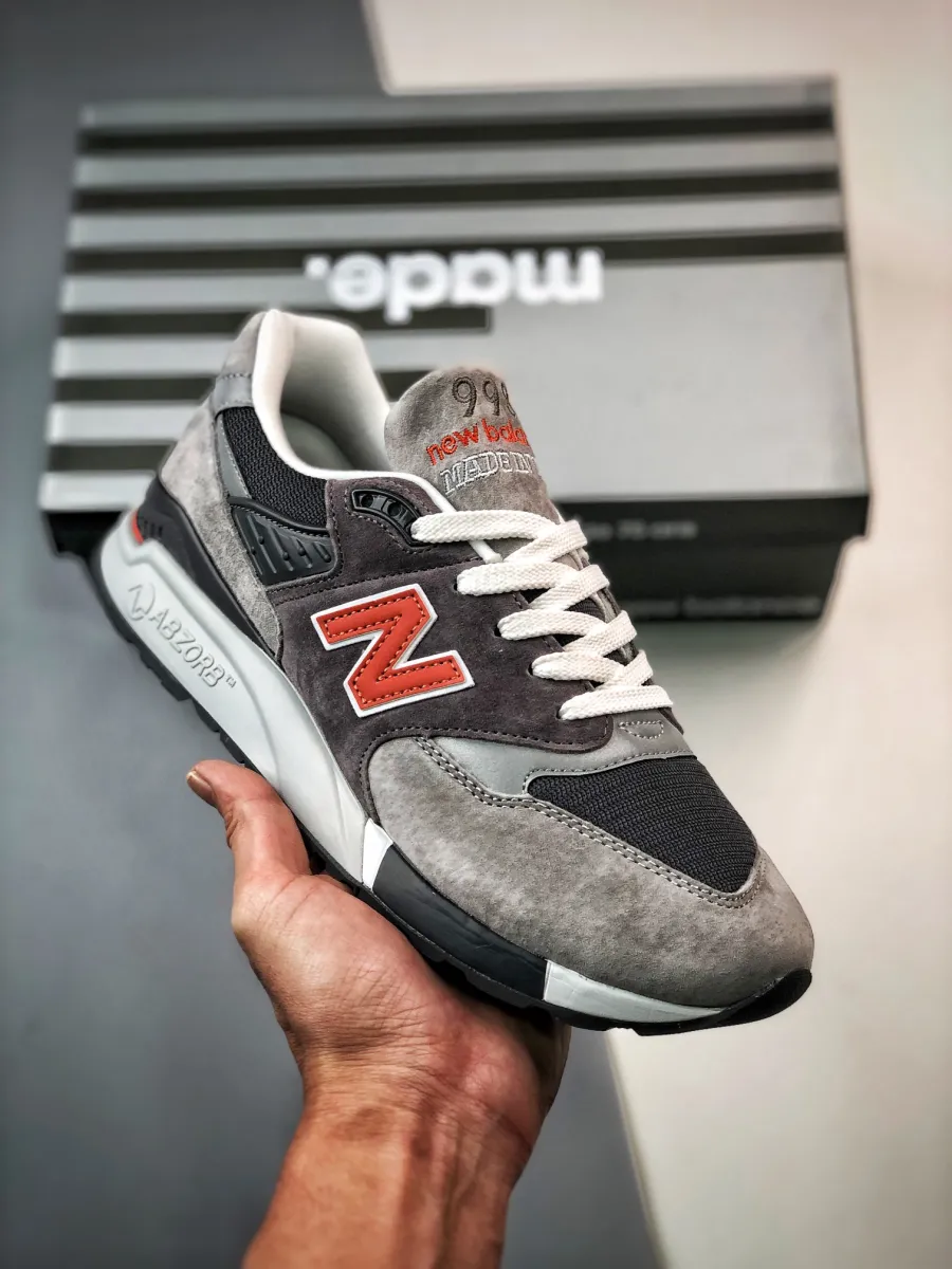 New Balance M998GGO Grey/Orange / new balance 998 sale