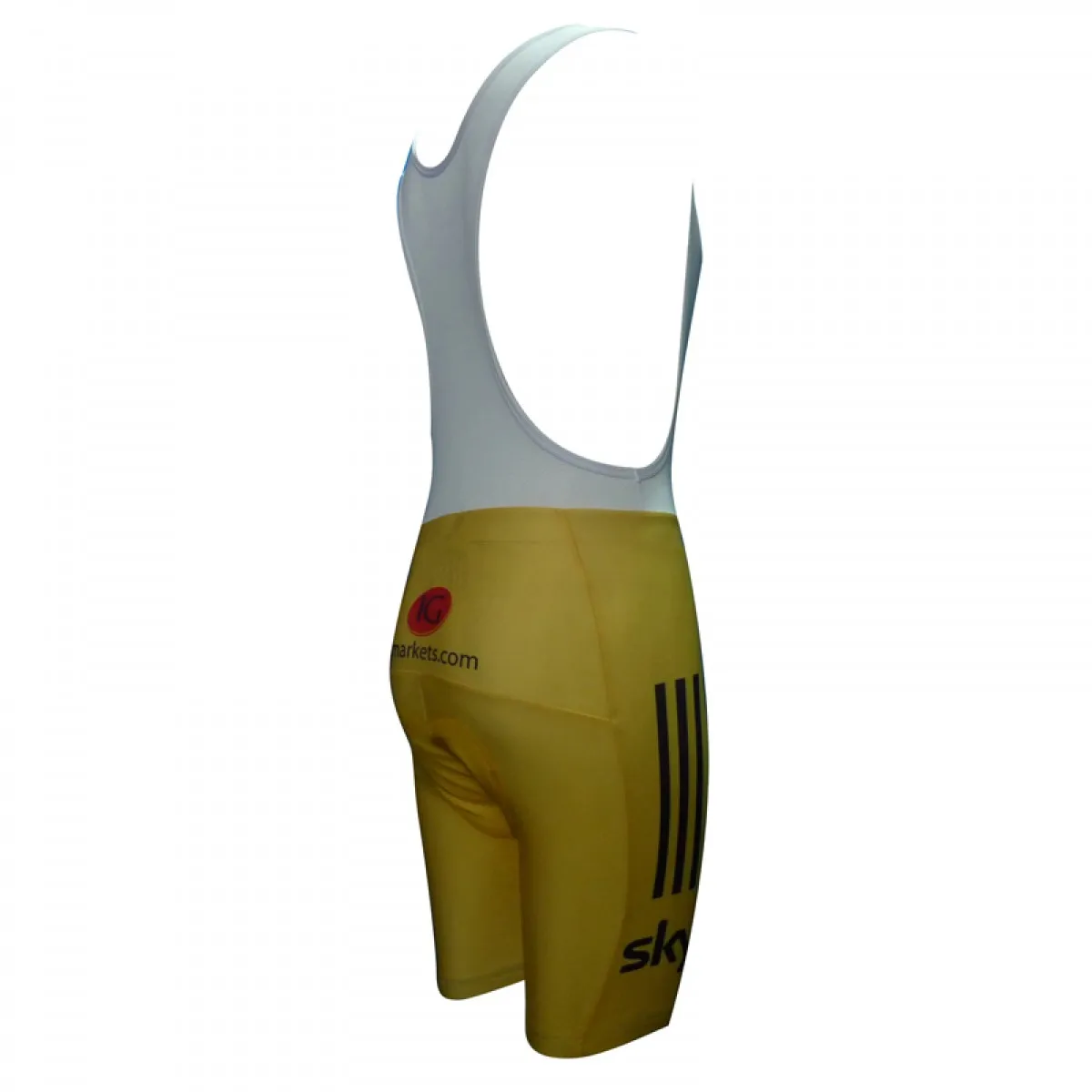 Team Sky Tour De France TDF 2012 Yellow Bib Shorts Outlet