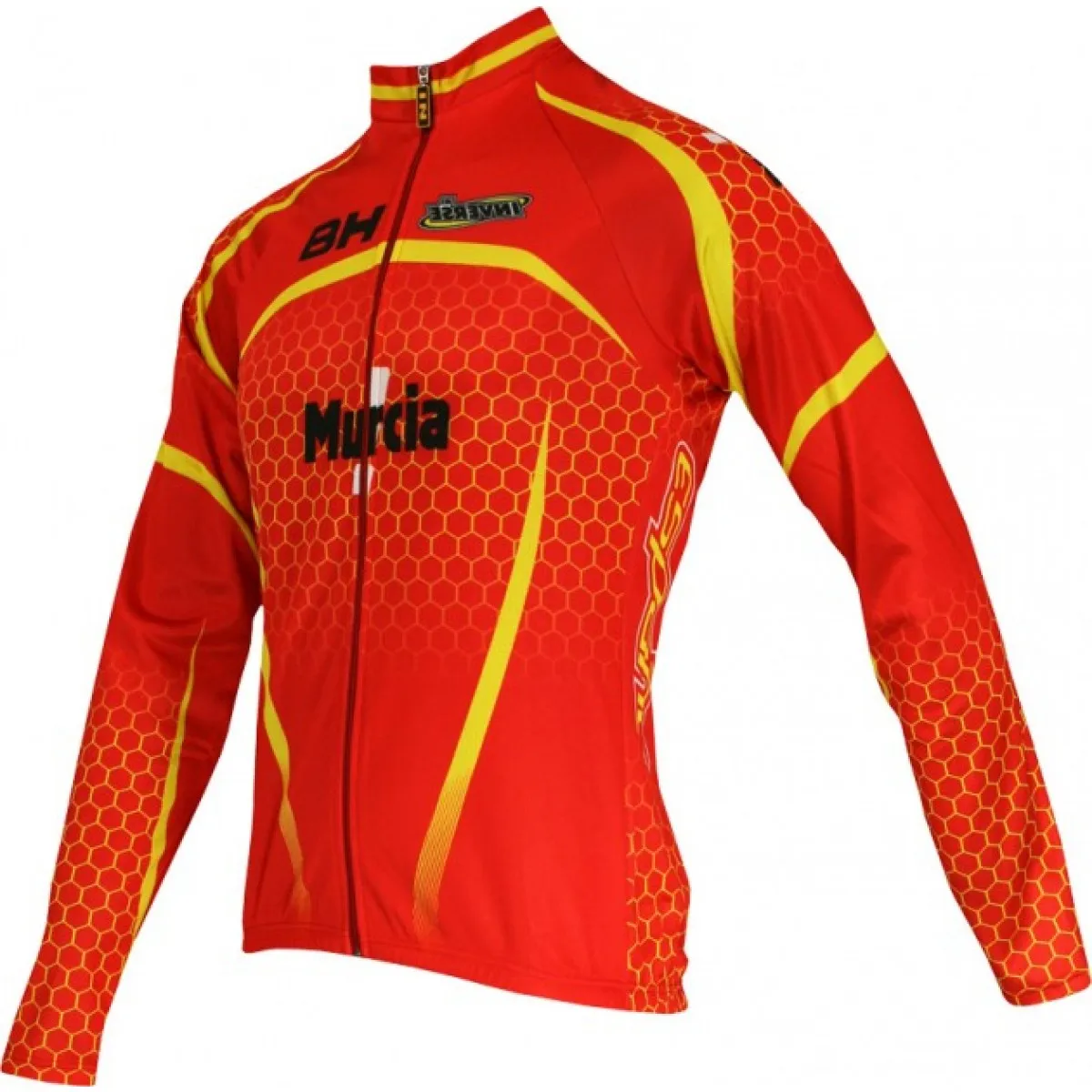 2010 España murcia Inverse Radsport-Profi-Team-Winter fleece long sleeve jersey jacket
