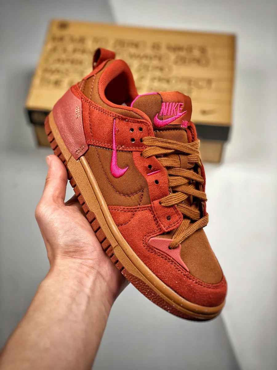 Nike Dunk Low Disrupt 2 Desert Bronze/Pink Prime-Rugged Orange / wmns dunk low disrupt 2 'desert bronze'