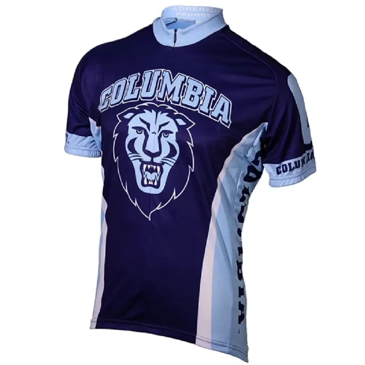 Adrenaline Promo Columbia University Lions 3/4 zip Men's Cycling Jersey