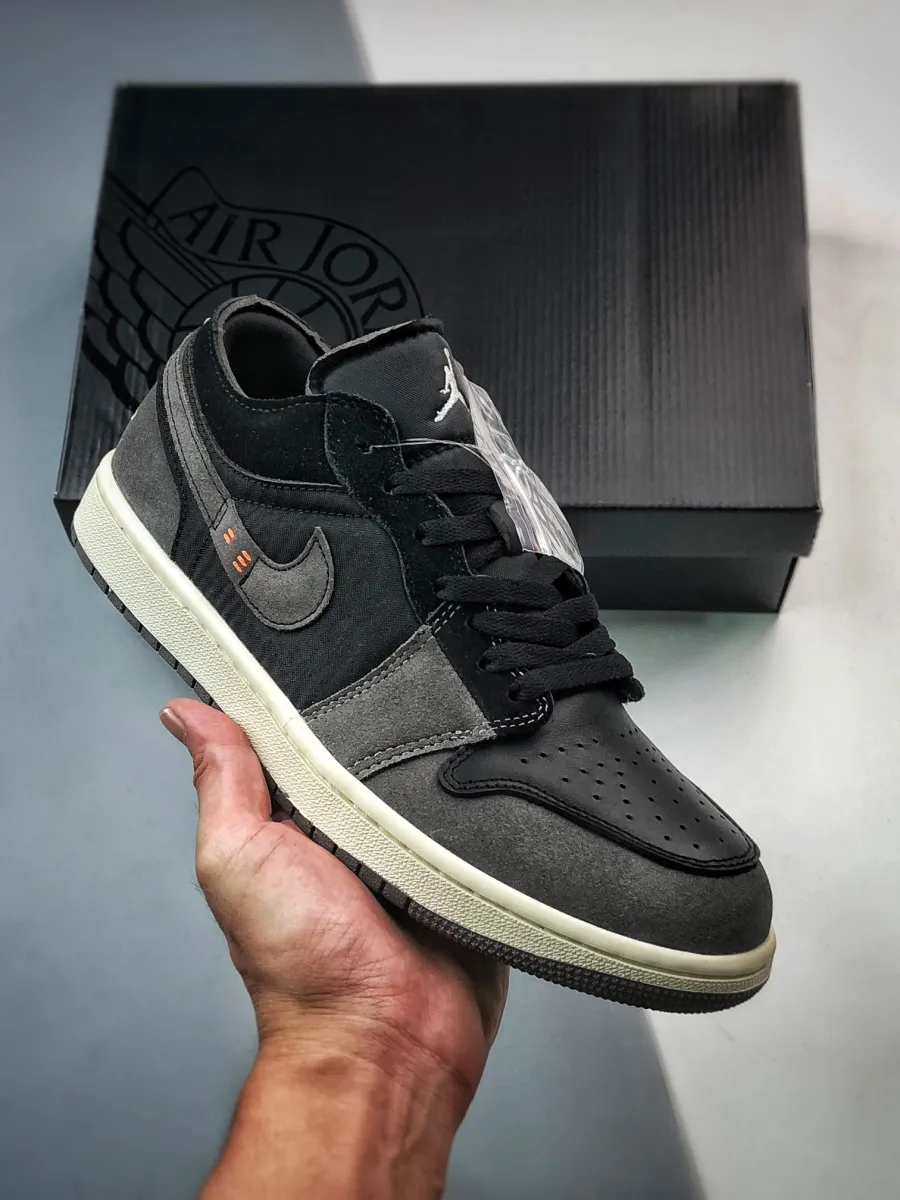 Air Jordan 1 Low Inside Out Black/Grey DN1635-001 Jordan 1 Inside Out Low
