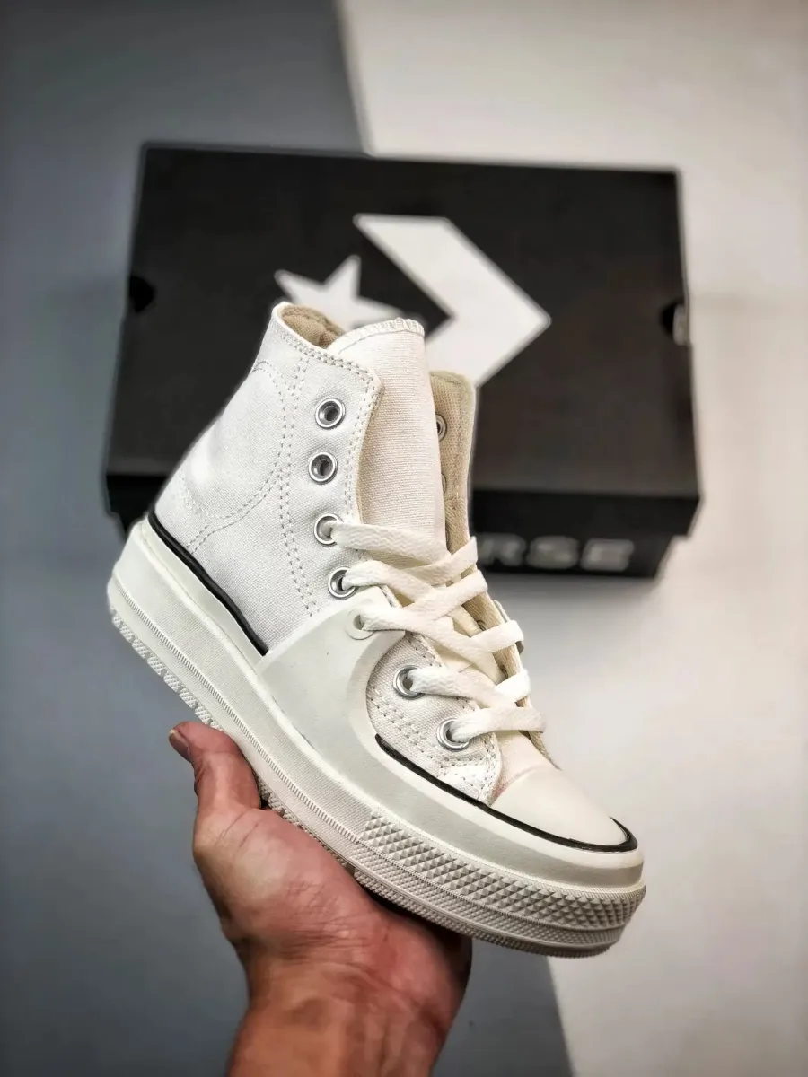 Converse Chuck Taylor All Star Construct Vintage White/Black A02832C Online