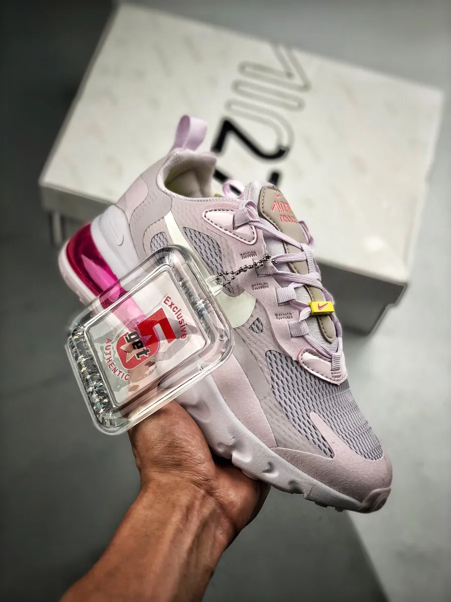 Nike Air Max 270 React Light Violet Digital Pink CZ0374-500 Restock
