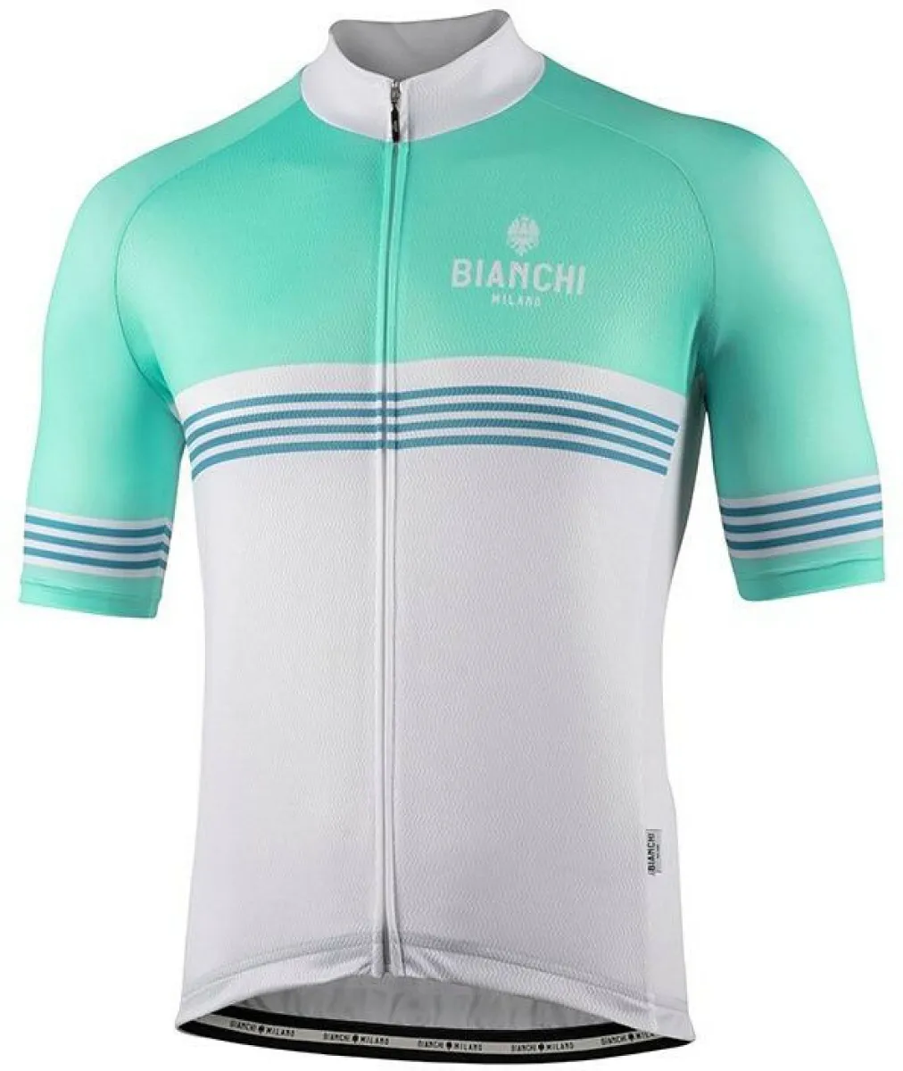 Bianchi Milano Prizzi White Celeste Jersey,