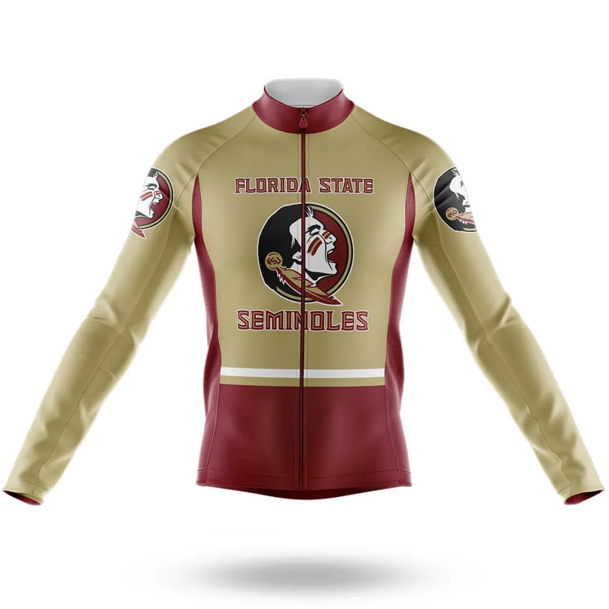 Florida State Seminoles Long Sleeve Cycling Jersey Only