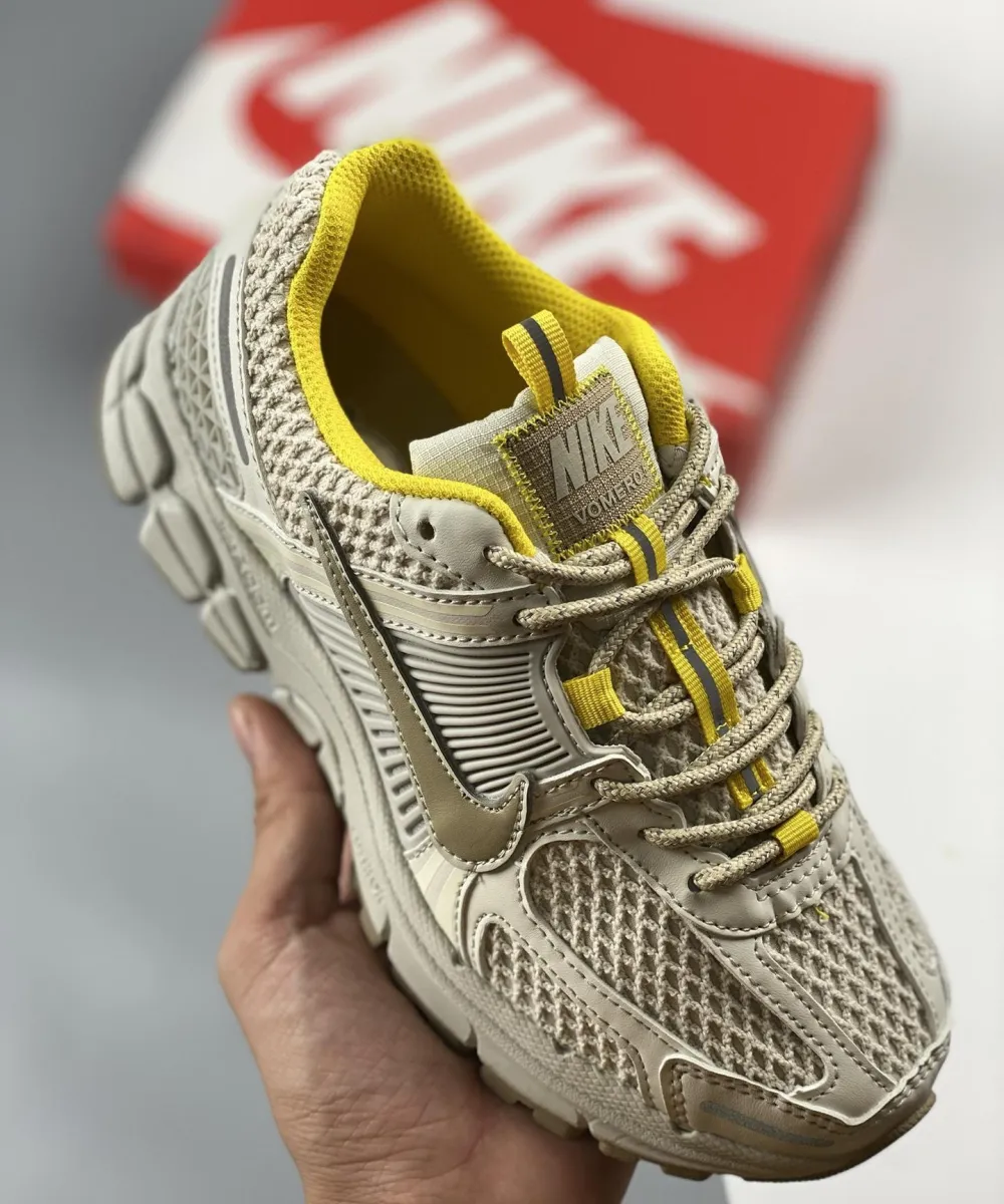 Online Nike Zoom Vomero 5 Light Bone/Yellow FJ7694-020