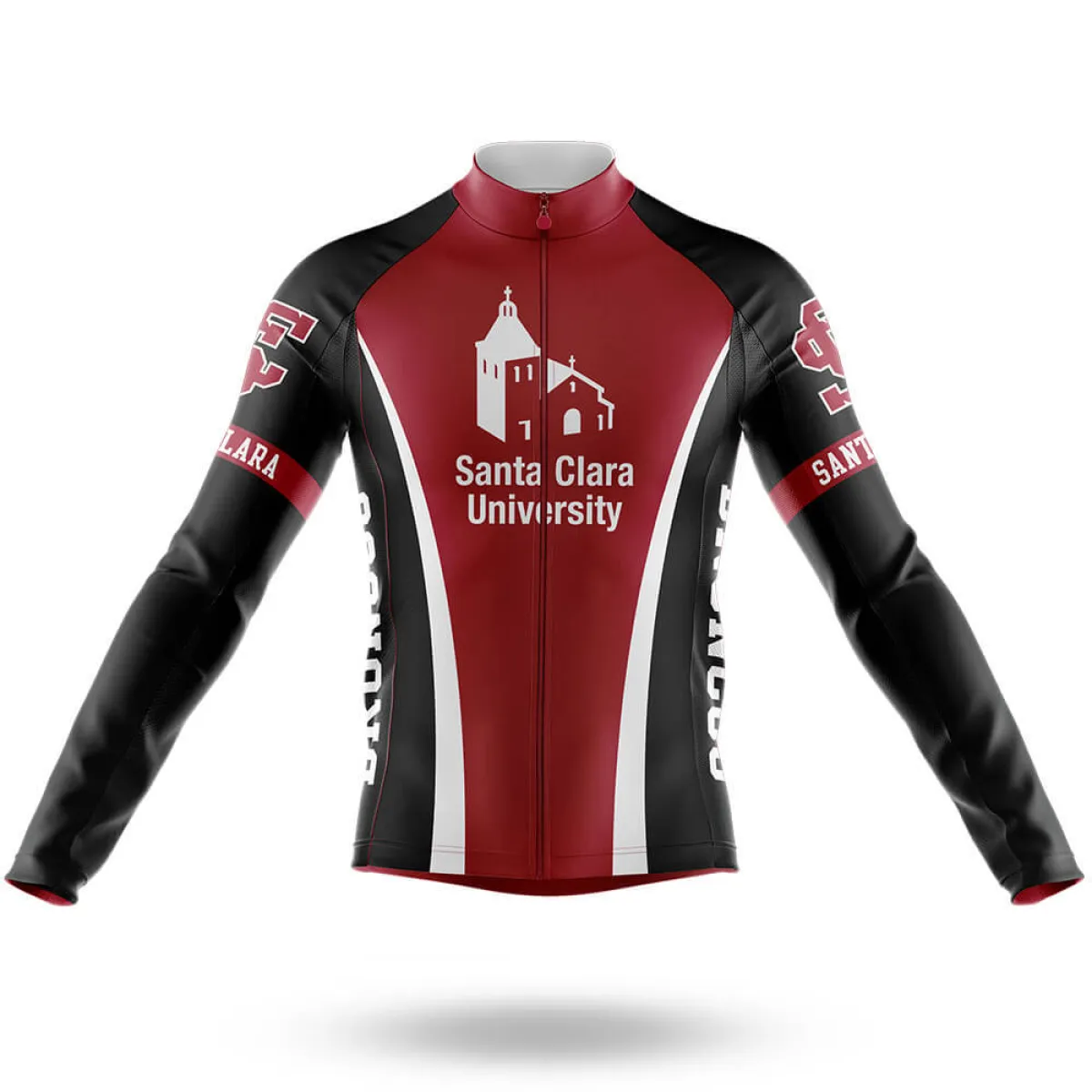 Santa Clara University Long Sleeve Cycling Jersey Only