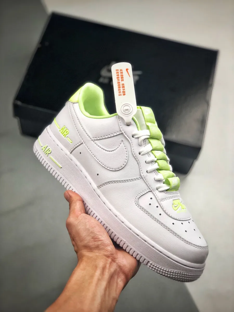 Nike Air Force 1 'Added Air' White Volt Double Air Force