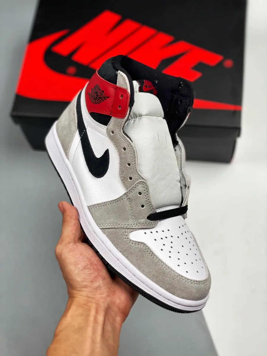 Air Jordan 1 Retro High OG 'Light Smoke Grey' 555088-126 #aj 1 high smoke grey