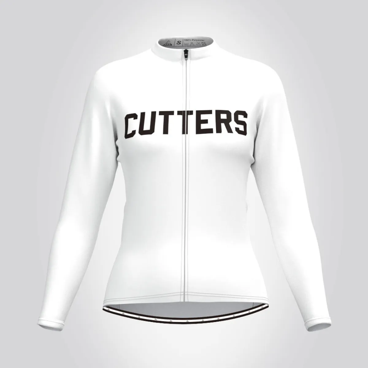 Breaking Away Cutters Women's Long Sleeve Cycling Jersey
