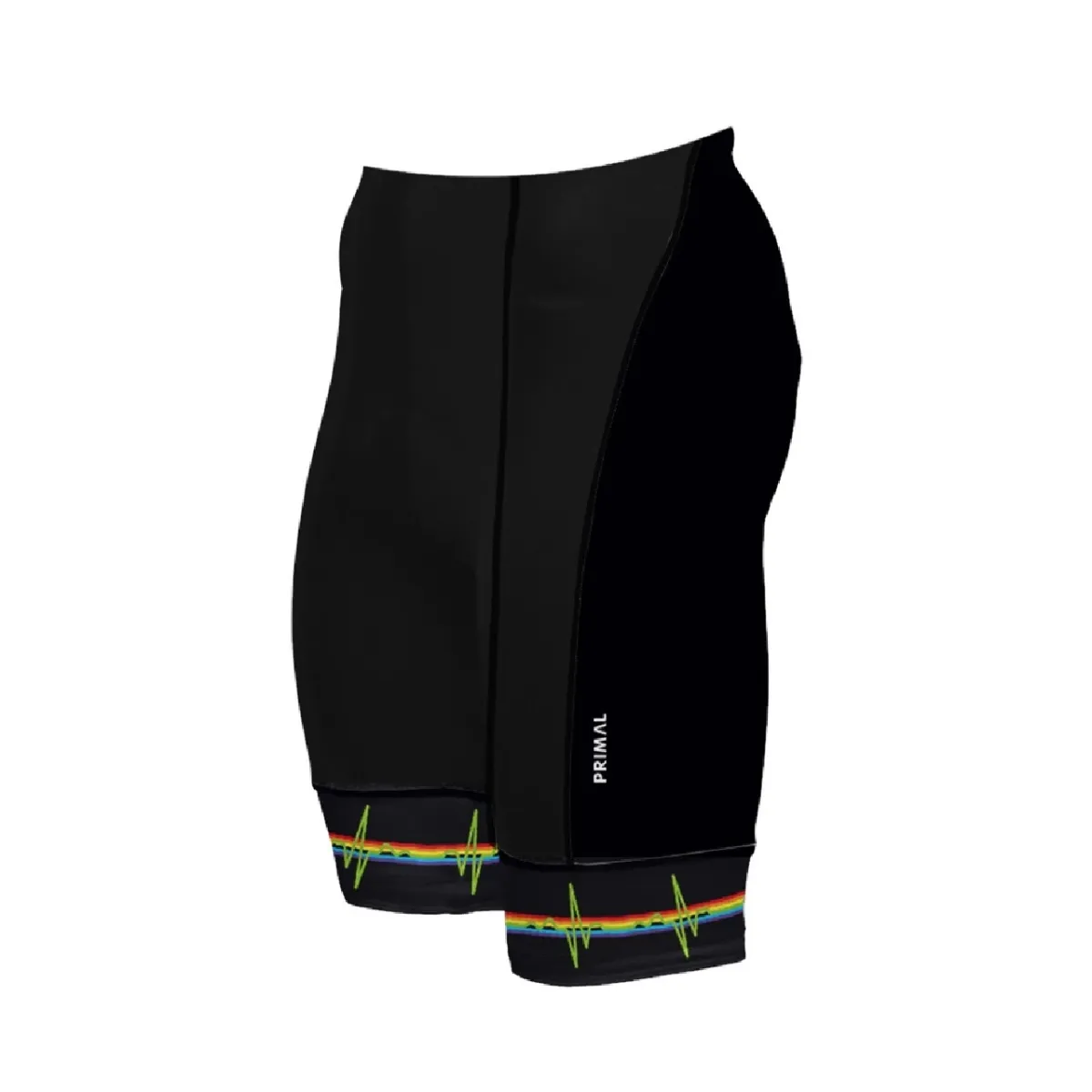 Primal Wear Pink Floyd Dark Side of the Moon Men's Prisma Cycling Shorts / Primal Bike Shorts