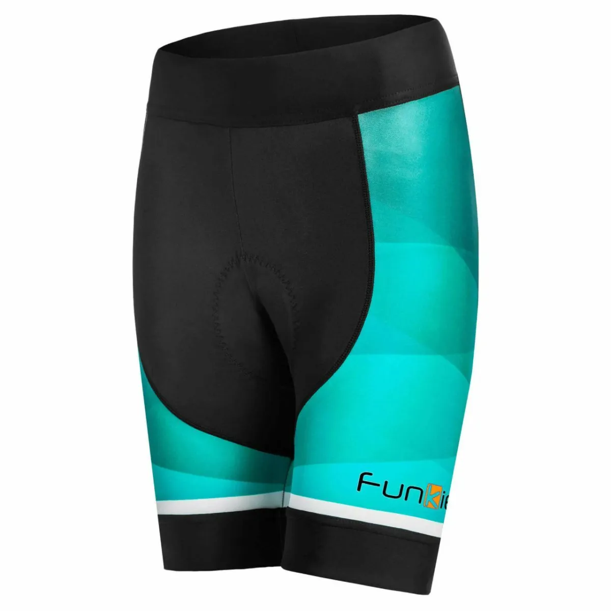 FunKier Arona women's Padded cycling short with B13 Chamois Mint