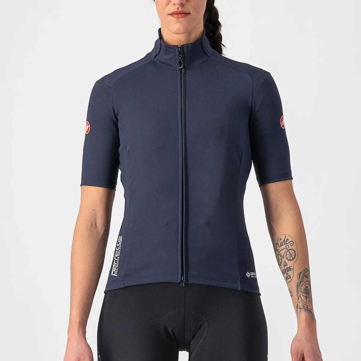 Castelli Perfetto RoS 2W Wind Women Jersey - Blue Restock