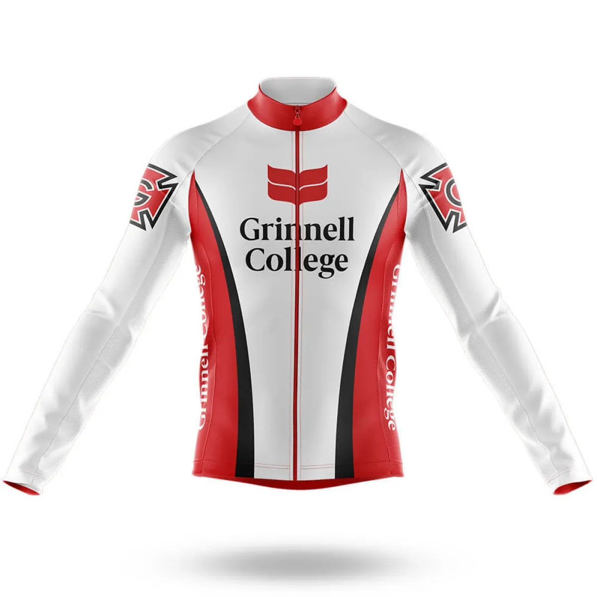 Grinnell College Long Sleeve Cycling Jersey Only