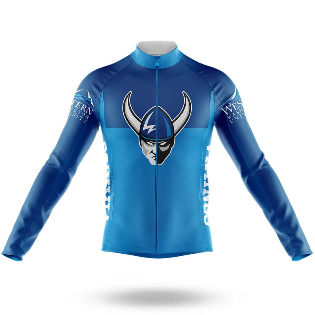 Western Washington University V2 Long Sleeve Cycling Jersey Only