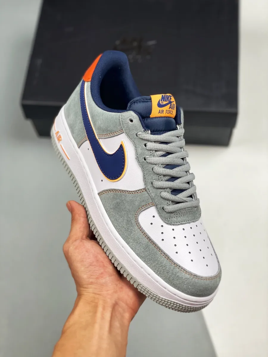 Nike Air Force 1 Low Grey White Navy Restock